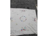 Large tablecloth embroidery