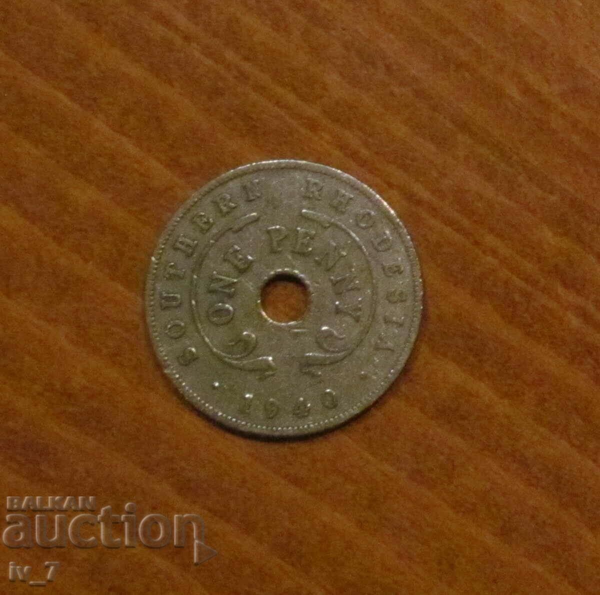 1 PENNY 1940 SOUTHERN RHODESIA - British Colonial Empire 1 PENNY 1940 SOUTHERN RHODESIA - British Colonial Empire