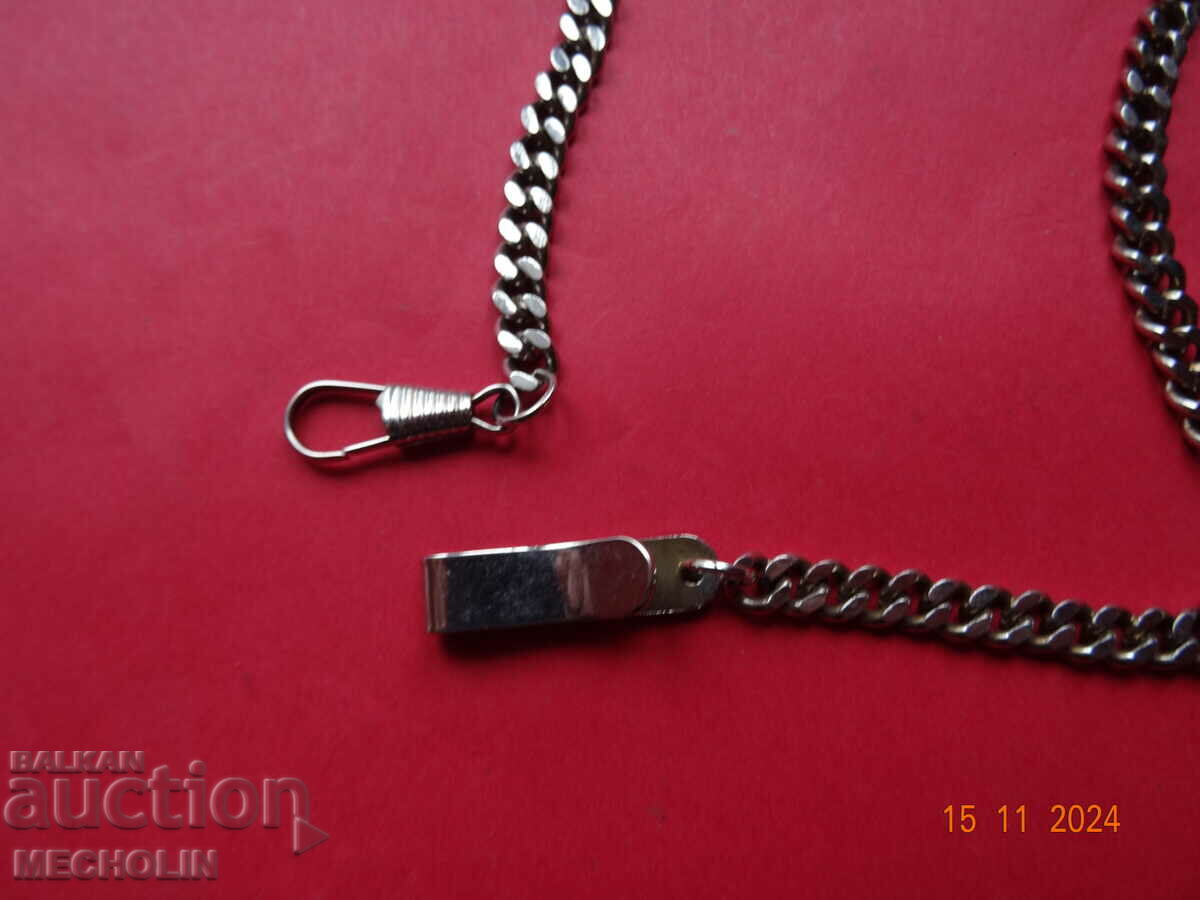 VERY OLD KUSTEC CHAIN POCKET WATCH 14 - 5 VERY OLD KUSTEC CHAIN POCKET WATCH 14 - 5