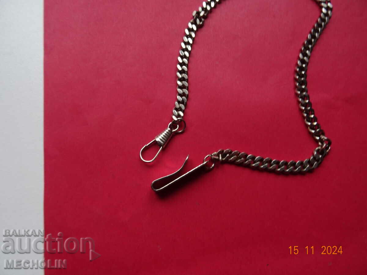 VERY OLD KUSTEC CHAIN POCKET WATCH 14 - 6 VERY OLD KUSTEC CHAIN POCKET WATCH 14 - 6