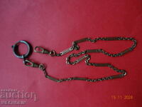 VERY OLD KUSTEC CHAIN POCKET WATCH 16