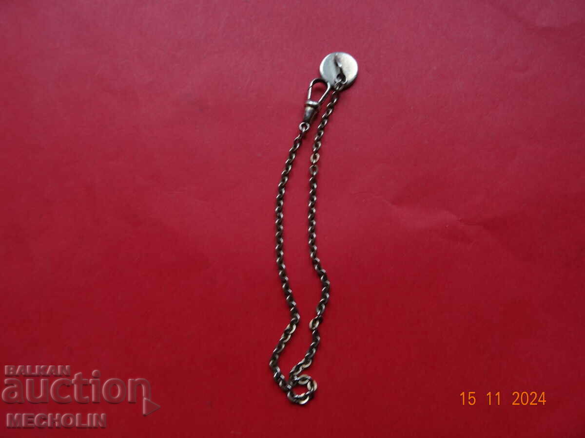 VERY OLD KUSTEC CHAIN POCKET WATCH 17 - 6 VERY OLD KUSTEC CHAIN POCKET WATCH 17 - 6