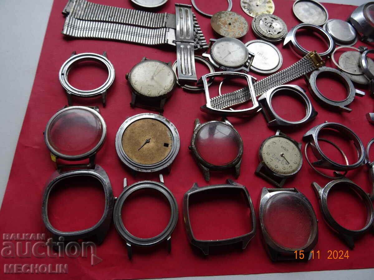 LOT OF CASES AND PARTS FOR RUSSIAN WATCHES -1 with price 11.00 BGN | € 5.62 LOT OF CASES AND PARTS FOR RUSSIAN WATCHES -1 with price 11.00 BGN | € 5.62