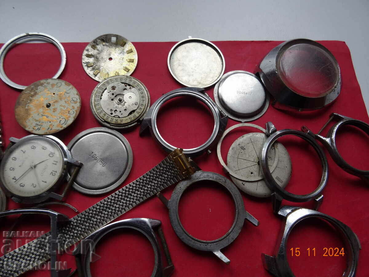 Delivery of LOT OF CASES AND PARTS FOR RUSSIAN WATCHES -1 Delivery of LOT OF CASES AND PARTS FOR RUSSIAN WATCHES -1