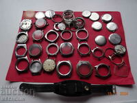 LOT OF CASES AND PARTS FOR RUSSIAN WATCHES -2