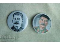 Insigna Stalin - 2 piese