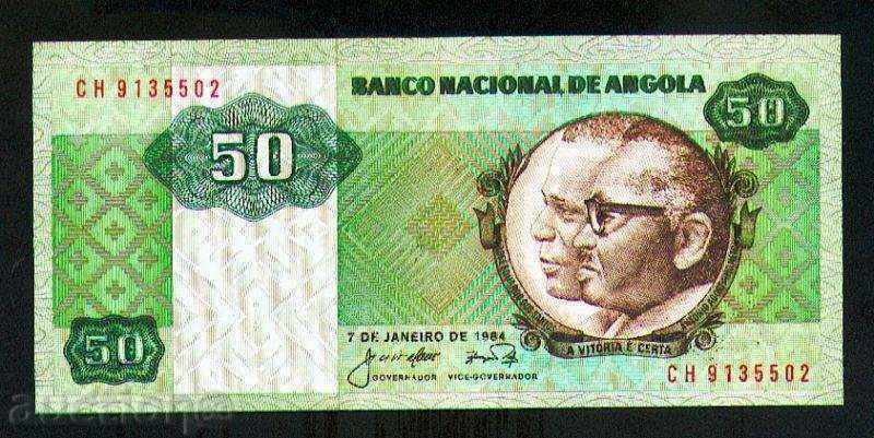 +++ АНГОЛА 50 КВАНЗАС 1984 UNC +++ +++ АНГОЛА 50 КВАНЗАС 1984 UNC +++