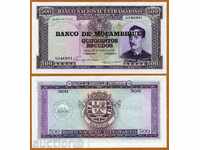 +++ MOZAMBIC 500 ESCADO P 118 1967 - 1976 UNC +++