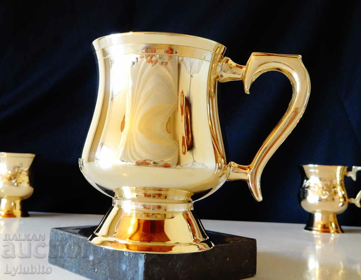 Bronze Chanel goblet from 1925, marked - 5 Bronze Chanel goblet from 1925, marked - 5