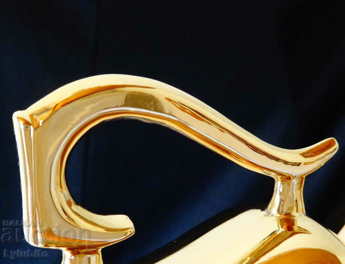 Bronze Chanel goblet from 1925, marked - 6 Bronze Chanel goblet from 1925, marked - 6