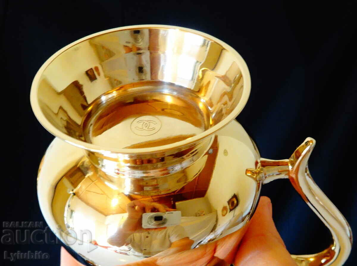 Bronze Chanel goblet from 1925, marked Bronze Chanel goblet from 1925, marked
