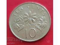 10 cents 1991 - Singapore