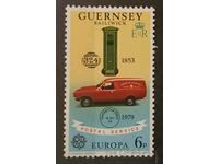 Guernsey/Guernsey 1979 Europe CEPT Cars MNH