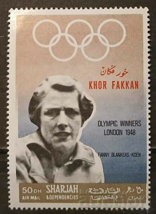 Кхор Факан 1969 Спорт/Олимпийски игри/Личности MNH