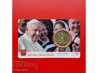 Vatican City • Official coin card #11 • 2020 • 50 euro cents