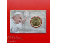 Vatican City • Official coin card #15 • 2024 • 50 euro cents