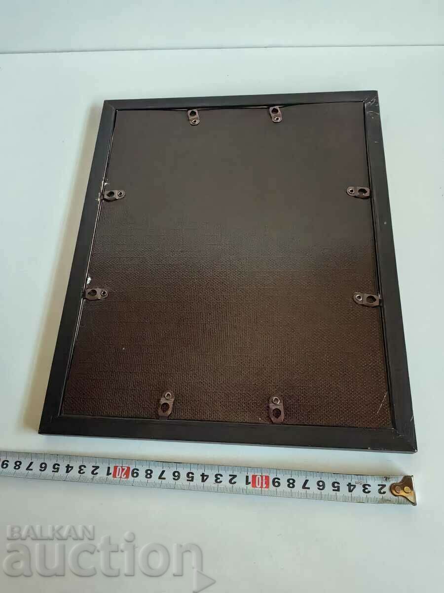 .OLD PAINTING REPRODUCTION MARINISM GLASS FRAME EXCELLENT - 5 .OLD PAINTING REPRODUCTION MARINISM GLASS FRAME EXCELLENT - 5