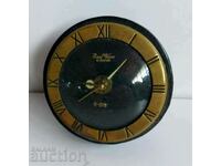 .VERY OLD 8 DAY ALARM REAL TIME DESK CLOCK