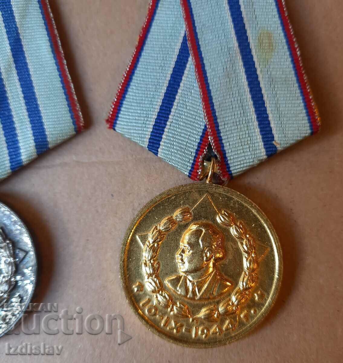3 medalii pentru 10 și 15 ani MIA și cea rară pentru 20 de ani KDS - 5