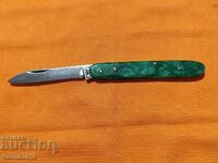 BULGARIA OLD SICKLE AND HAMMER POCKET KNIFE - V.TARNOVO