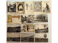 . LOT OF CARDS BALKAN WAR PROPAGANDA MILITARY CARD