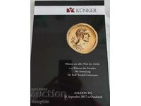 Numismatică - Catalog de licitație de monede antice