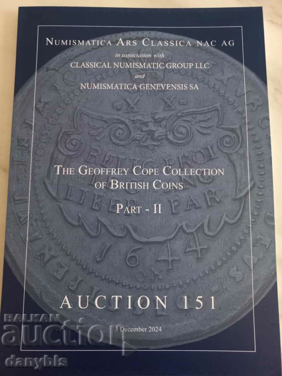 Numismatics - Auction Catalog for British Ancient Coins