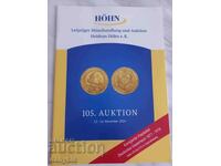 Numismatics-Auction catalog for German coins 1800 - 1900