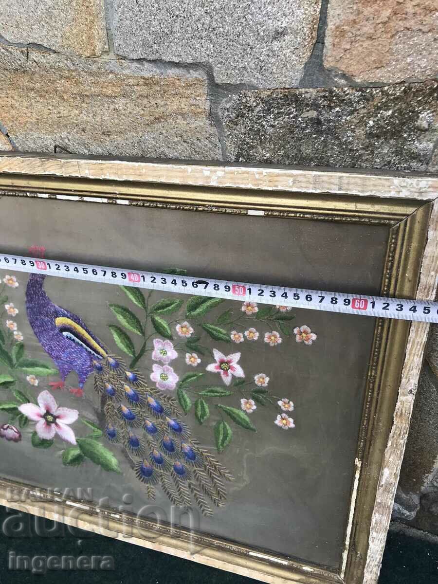 Delivery of EARLY SOCIETY TAPESTRY SEWED PANEL WOODEN FRAME GLASS Delivery of EARLY SOCIETY TAPESTRY SEWED PANEL WOODEN FRAME GLASS