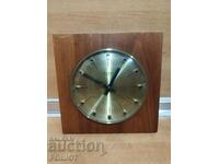 Old WEIMAR wall clock, quartz, Made in GDR