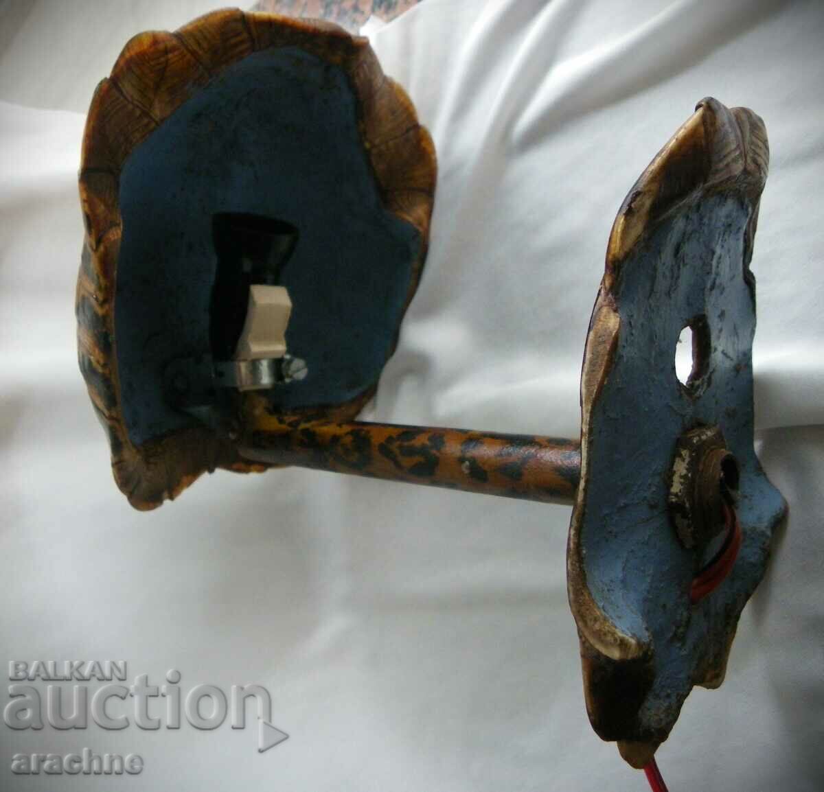 Veche lampă originală din carapa de țestoasă - 5 Veche lampă originală din carapa de țestoasă - 5