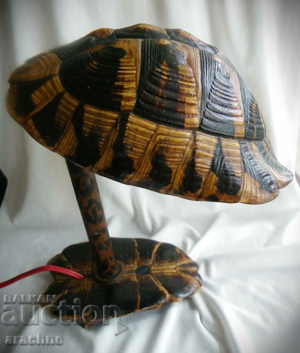 Original old tortoiseshell lamp