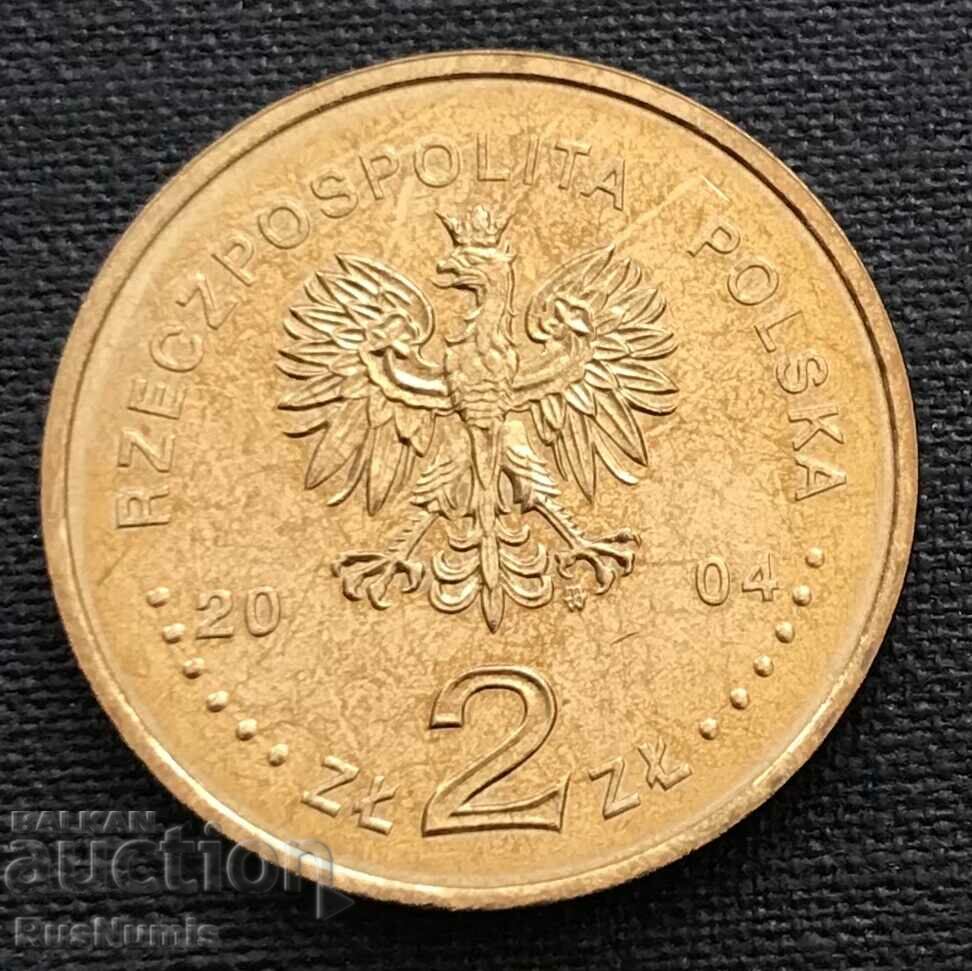 Poland.2 zlotys 2004 Gen. Stanislav Sosabovski. with price 4.00 BGN | € 2.05 Poland.2 zlotys 2004 Gen. Stanislav Sosabovski. with price 4.00 BGN | € 2.05