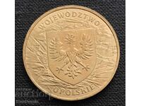 Poland.2 zlotys 2004 Opole Voivodeship.