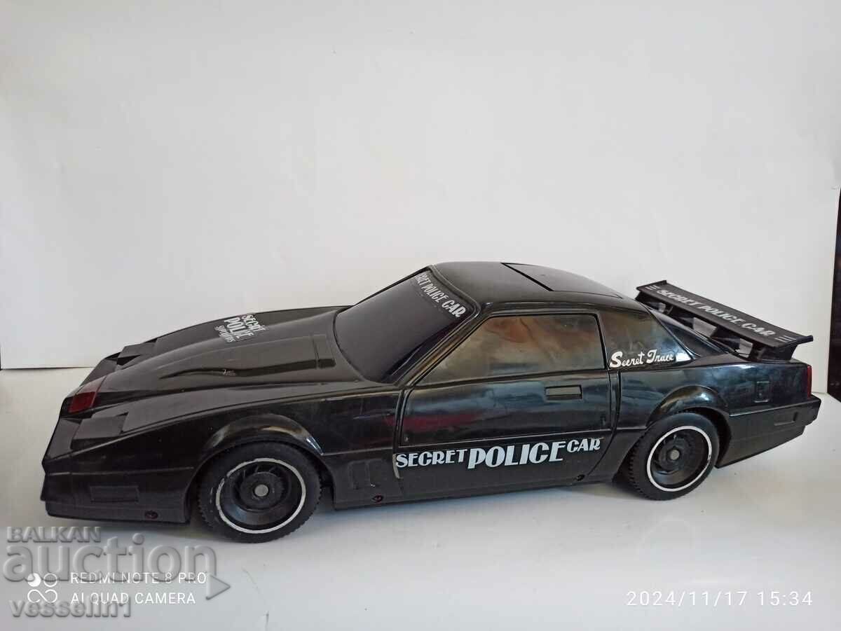 Old rare toy police car from the 80s 1/8 Old rare toy police car from the 80s 1/8