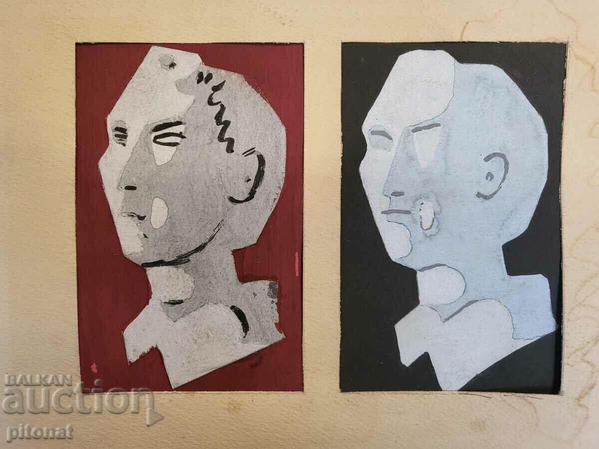 Lot of paintings by Yevgeny Bosiatsky with price 190.00 BGN | € 97.15 Lot of paintings by Yevgeny Bosiatsky with price 190.00 BGN | € 97.15