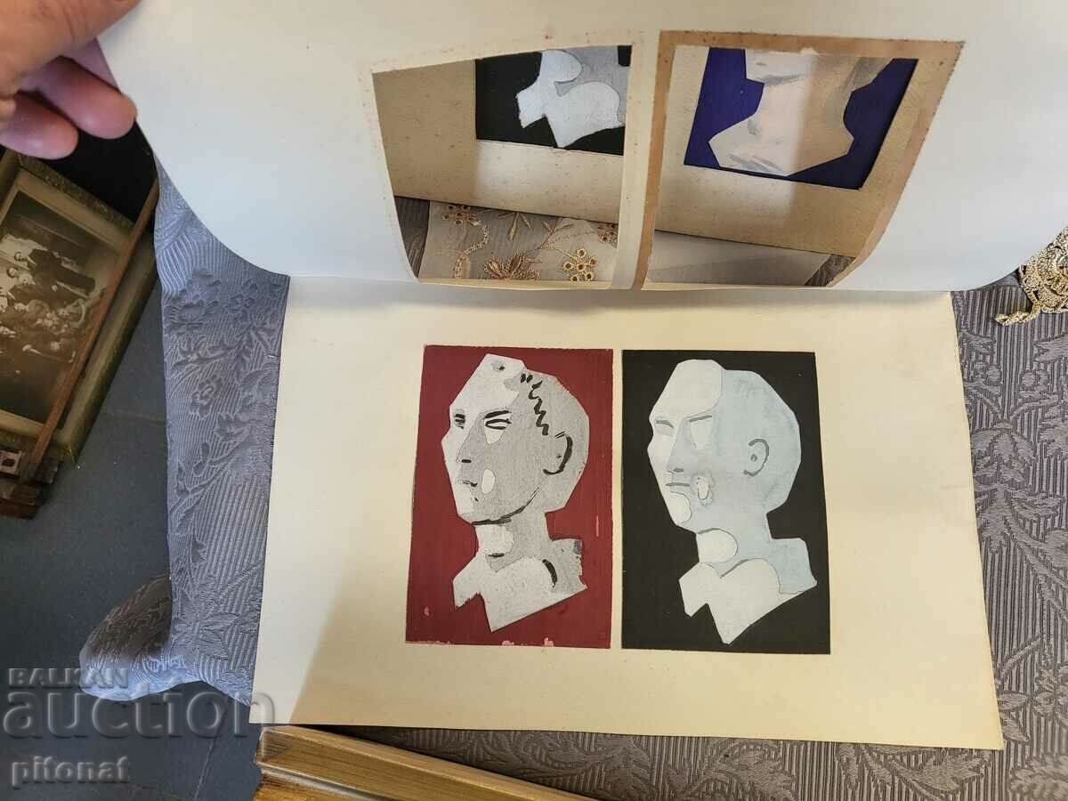 Lot of paintings by Yevgeny Bosiatsky - 6 Lot of paintings by Yevgeny Bosiatsky - 6