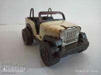 Old Russian toy jeep copy of Tonka metal truck 70s