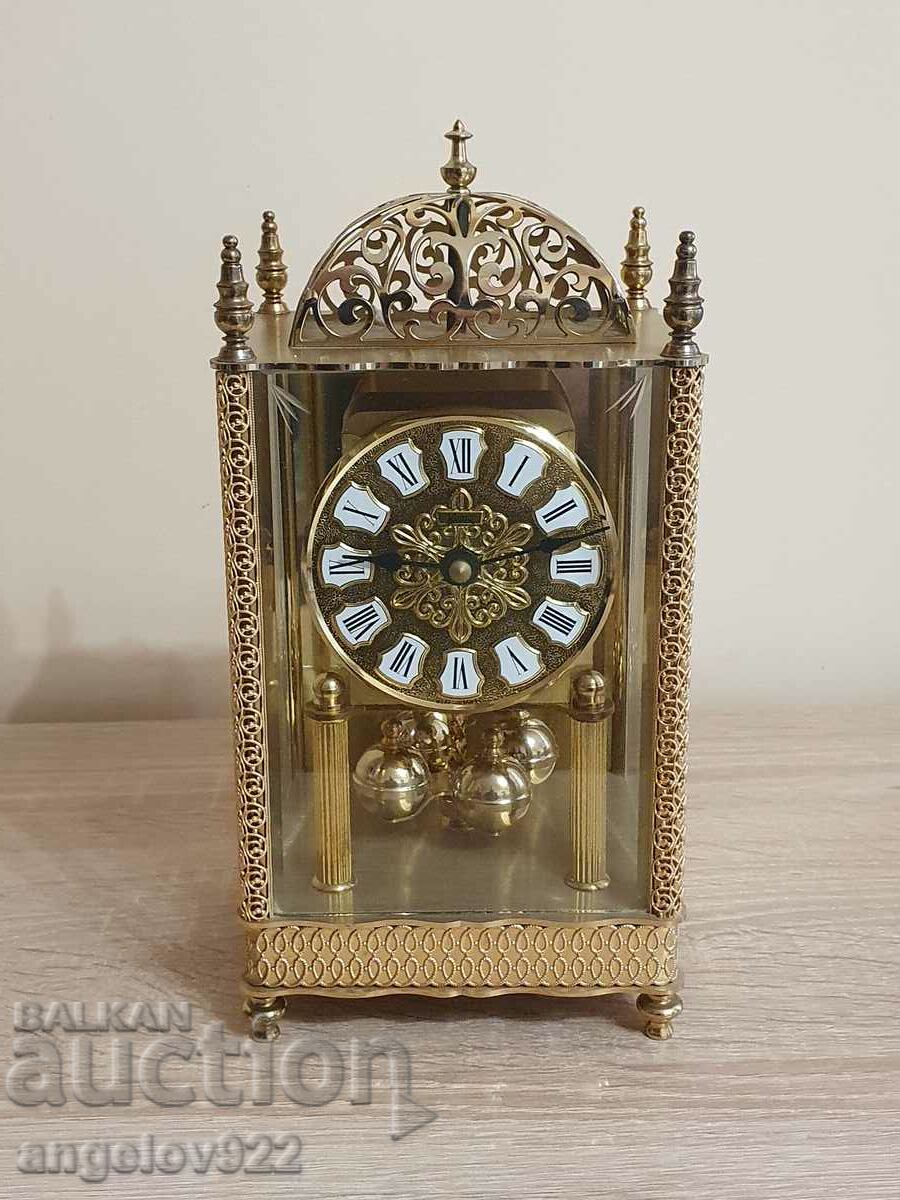 KOMA German table bronze torsion clock