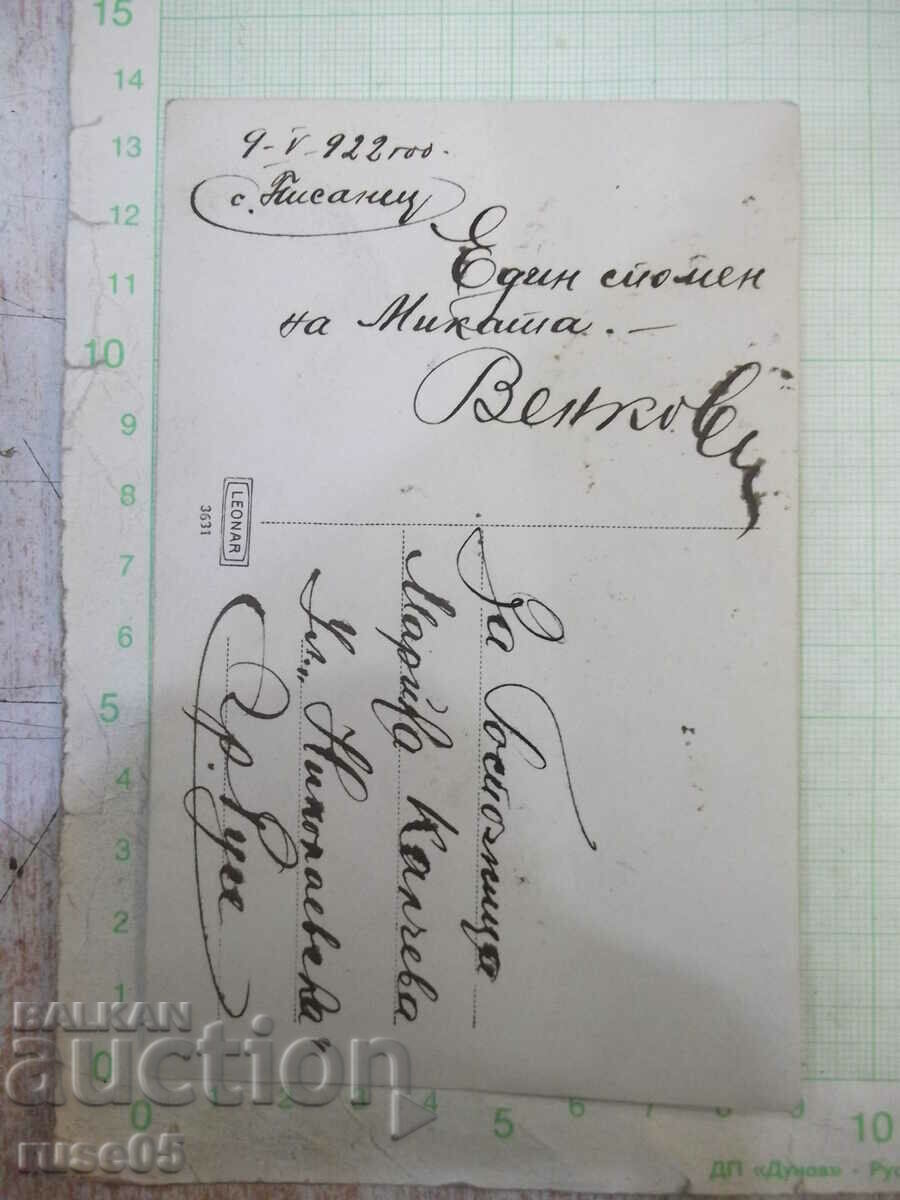 Auction Old photo of a young man around with Pisanets Auction Old photo of a young man around with Pisanets