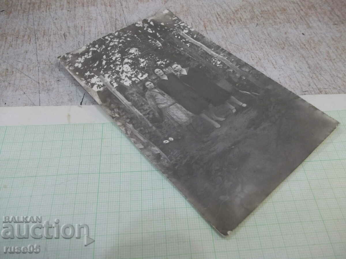 Auction Old photo of three women in the garden Auction Old photo of three women in the garden
