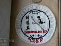 Emblema țesută CSKA Taekwon-do