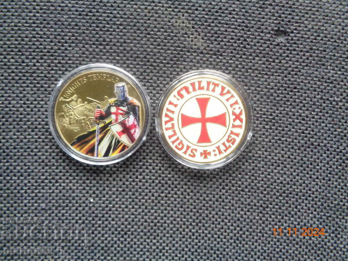 UNC coin collection Knights Crusaders UNC coin collection Knights Crusaders