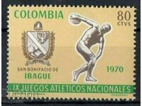 1970. Colombia. 9th National Games, Ibage.