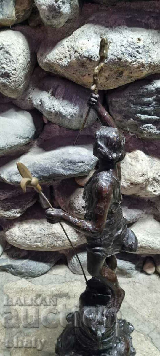 Old metal sculpture. Figure - 6 Old metal sculpture. Figure - 6