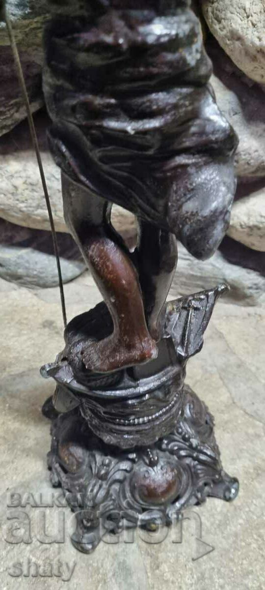 Old metal sculpture. Figure - 7 Old metal sculpture. Figure - 7