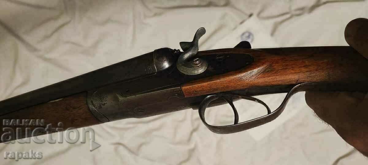 Livrarea Pușcă cu handicap de vânătoare cu percutori externi. Tula a asigurat