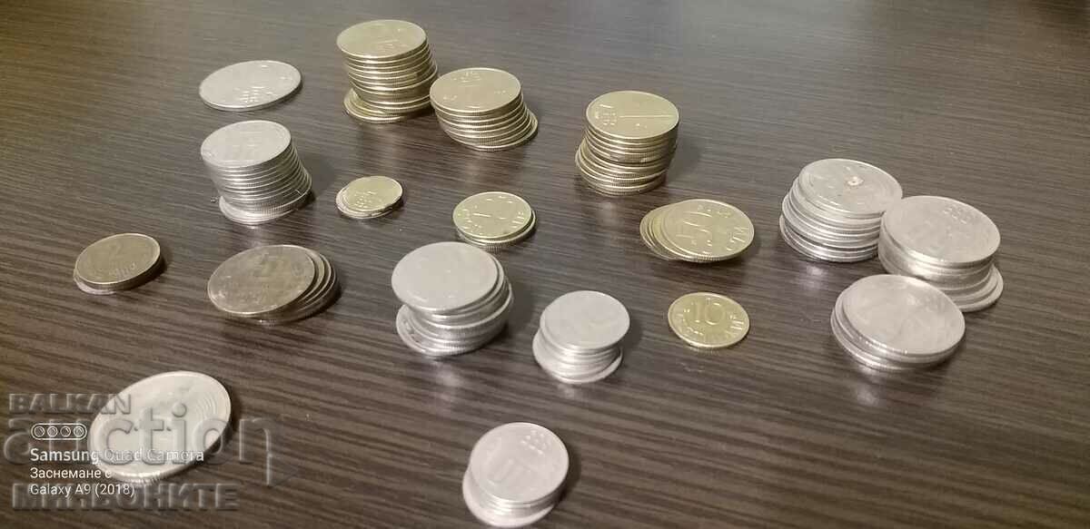 Lot of 120 BG coins from 1992 and Sotsa - 7 Lot of 120 BG coins from 1992 and Sotsa - 7