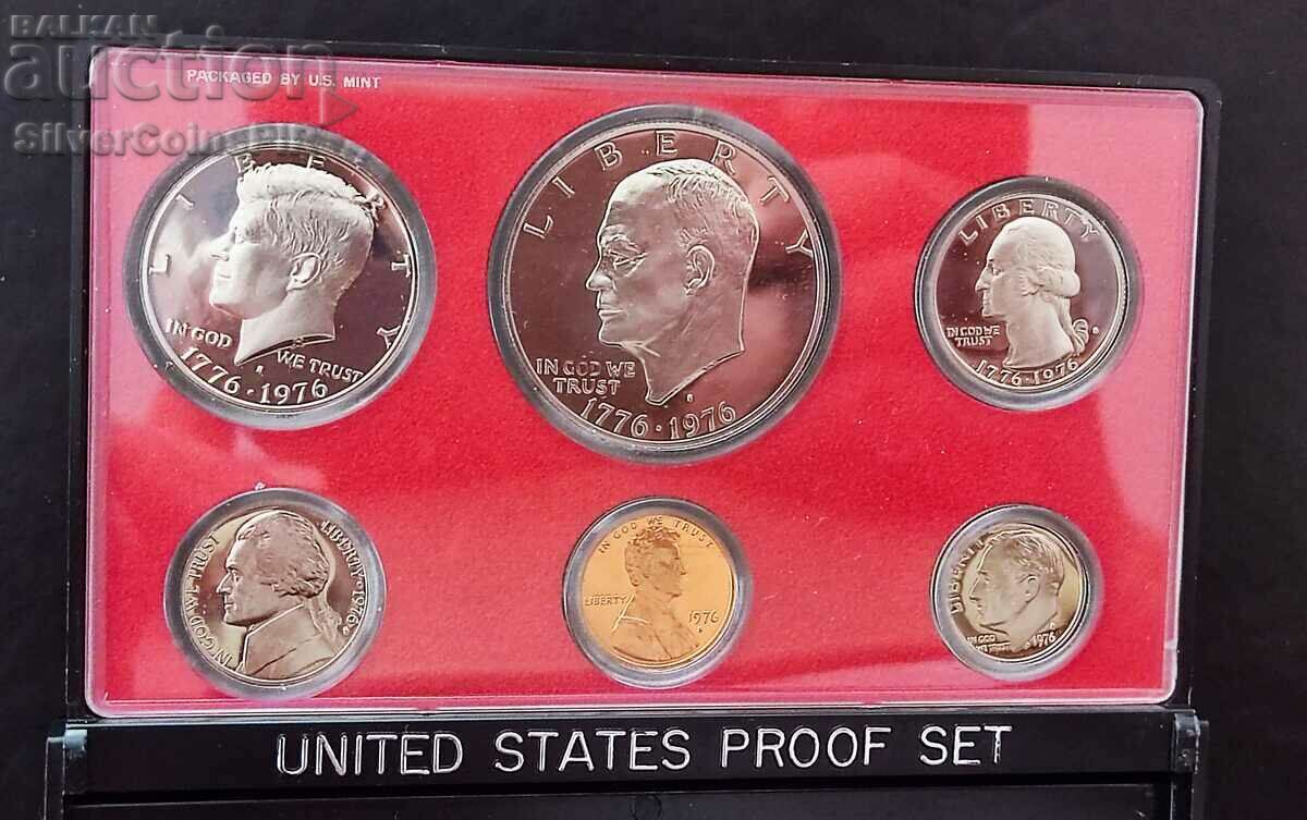 COPPER Jubilee Proof Set 300 USA 1976