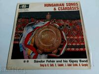 .SOC GRAMOPHONE RECORD HUNGARIAN SONGS AND CHARDASHI